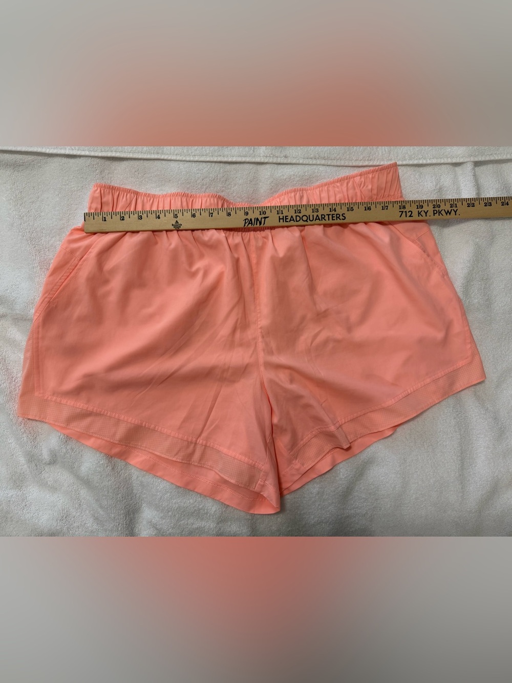 XXL Athletic Works Women's bright colored orange/sherbet Shorts